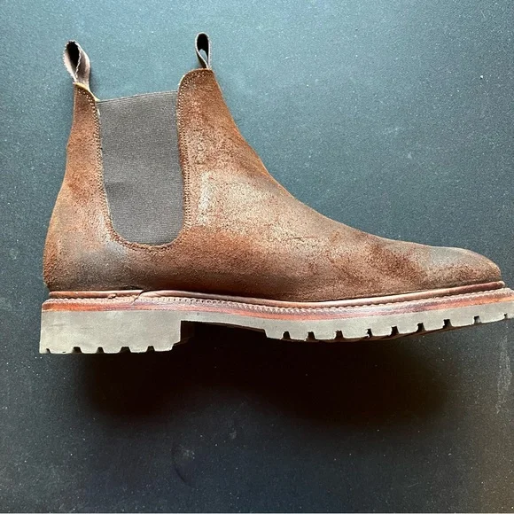 Meermin Brown Rust Waxy Commander Chelsea US W8 M6.5 - Picture 3 of 6